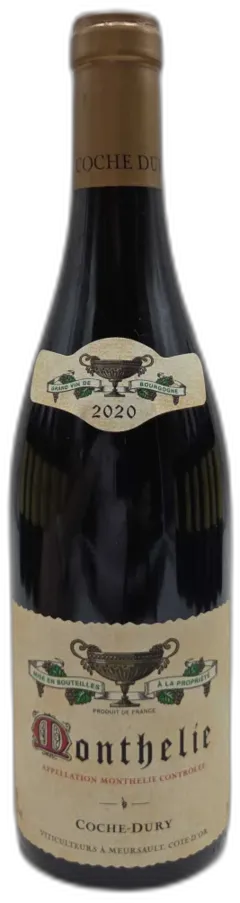 photo du vin Monthélie Domaine J.f Coche Dury 2020
