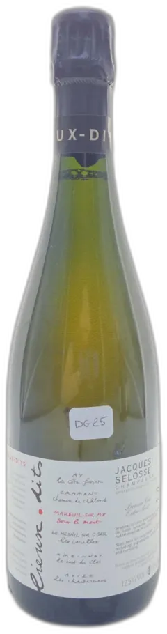 image du vin Lieux-Dits 'Sous le Mont' Mareuil Sur ay Jacques Selosse dg