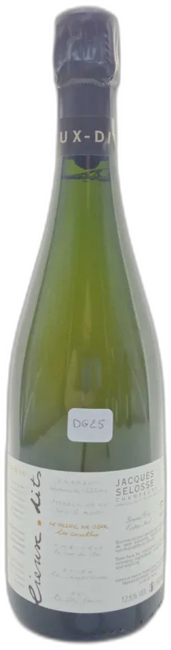 vue du vin Lieux-Dits 'les Carelles' Mesnil Sur Oger Jacques Selosse dg