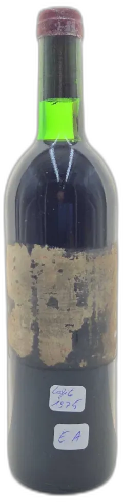 vue du vin Château Lafite Rothschild ea 1975