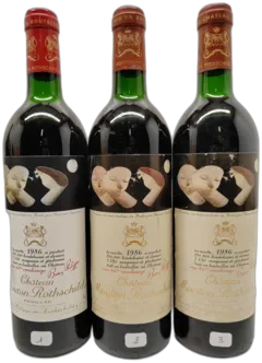 illustration du vin Château Mouton Rothschild 1986