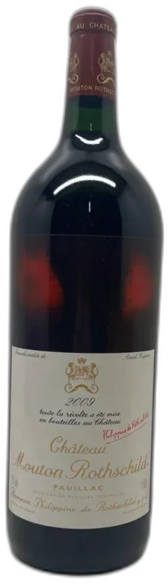 capture du vin Château Mouton Rothschild 2009