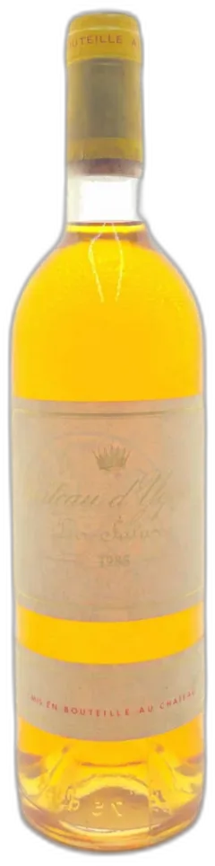photo du vin Château Yquem Collection 1985