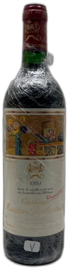 image du vin Château Mouton Rothschild 1991