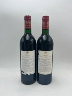 photo du vin Château Mouton Rothschild 1989
