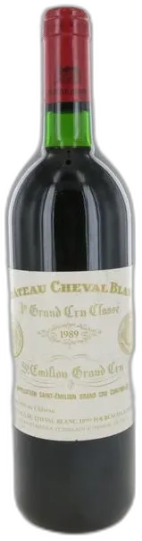 photo du vin Château Cheval Blanc 1989