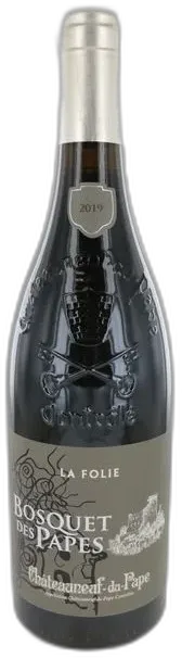 image du vin la Folie 2019 Châteauneuf du Pape Bosquet des Papes