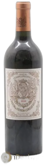 image du vin Pichon Longueville Baron 2ème Grand Cru Classé 2010