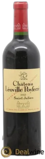 photo du vin Château Léoville Poyferré 2ème Grand Cru Classé 2012