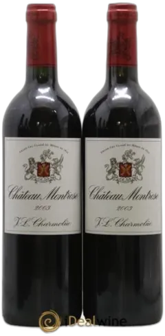 illustration du vin Château Montrose 2ème Grand Cru Classé 2003