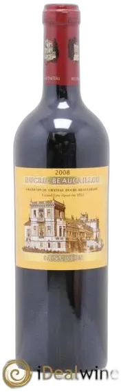 illustration du vin Château Ducru Beaucaillou 2ème Grand Cru Classé 2008