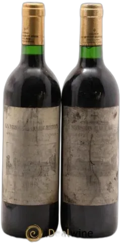 photo du vin Château la Mission Haut-Brion Cru Classé de Graves 1989
