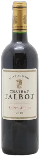 photos du vin Château Talbot 4ème Grand Cru Classé 2010