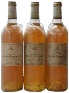 photo du vin Château Lafaurie-Peyraguey 1er Grand Cru Classé 2001