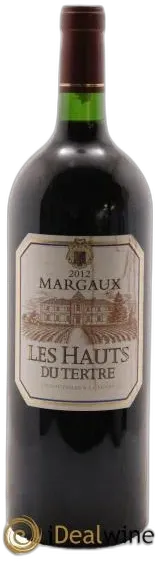 image du vin les Hauts du Tertre 2012