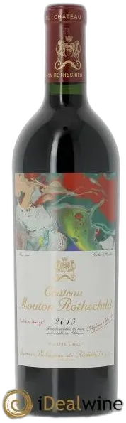 photos du vin Château Mouton Rothschild 1er Grand Cru Classé 2015
