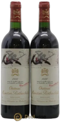 photos du vin Château Mouton Rothschild 1er Grand Cru Classé 1996
