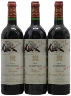 photos du vin Château Mouton Rothschild 1er Grand Cru Classé 1996