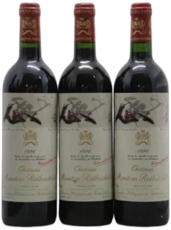 photos du vin Château Mouton Rothschild 1er Grand Cru Classé 1996