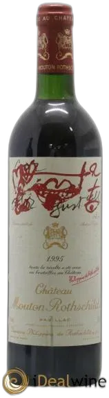 illustration du vin Château Mouton Rothschild 1er Grand Cru Classé 1995