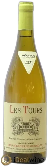 photo du vin Les Tours Grenache Blanc Emmanuel Reynaud