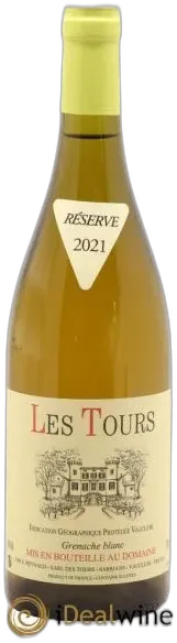 photo du vin Les Tours Grenache Blanc Emmanuel Reynaud