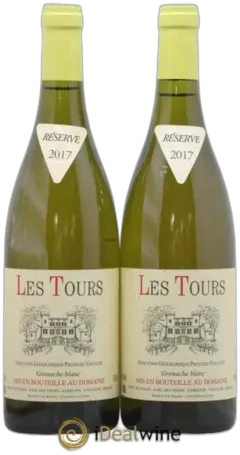 aperçu du vin les Tours Grenache Blanc
