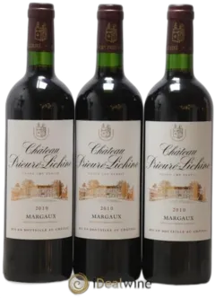 photo du vin Château Prieuré Lichine 4ème Grand Cru Classé 2010