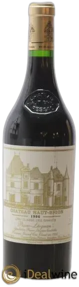 photo du vin Château Haut Brion 1er Grand Cru Classé 1996