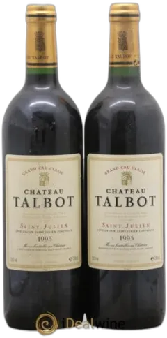 illustration du vin Château Talbot 4ème Grand Cru Classé 1995