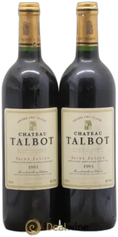 illustration du vin Château Talbot 4ème Grand Cru Classé 1995