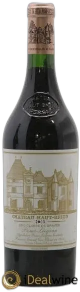 photos du vin Château Haut Brion 1er Grand Cru Classé 2003