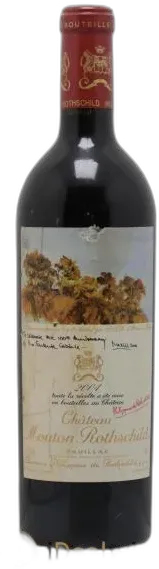 image du vin Château Mouton Rothschild 1er Grand Cru Classé 2004