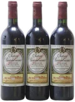 image du vin Château Rauzan-Gassies 2ème Grand Cru Classé 2001