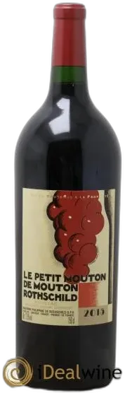 photo du vin Petit Mouton Second Vin 2015