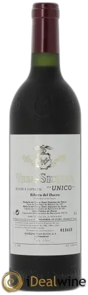 photo du vin Ribera Del Duero Vega Sicilia Unico Reserva Especial Famille Alvarez
