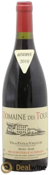 aperçu du vin Merlot-Syrah Emmanuel Reynaud