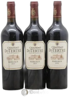 image du vin Château du Tertre 5ème Grand Cru Classé 2010
