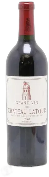 photo du vin Château Latour 1er Grand Cru Classé 2003