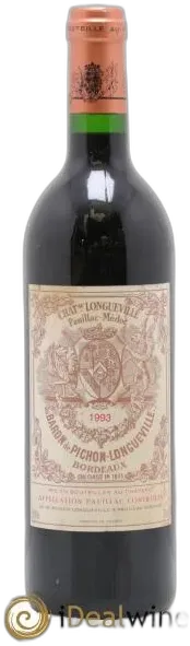 photo du vin Pichon Longueville Baron 2ème Grand Cru Classé 1993