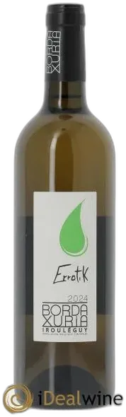 vue du vin Irouléguy Errotik Domaine Bordaxuria