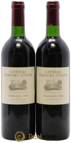 photo du vin Château Durfort Vivens 2ème Grand Cru Classé 1995