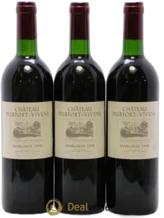 photo du vin Château Durfort Vivens 2ème Grand Cru Classé 1995