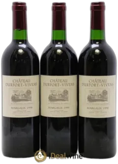 photo du vin Château Durfort Vivens 2ème Grand Cru Classé 1995