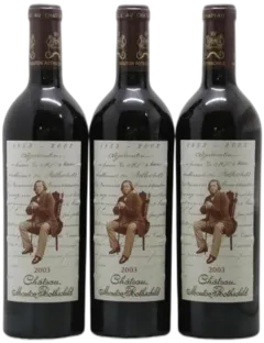 photo du vin Château Mouton Rothschild 1er Grand Cru Classé 2003