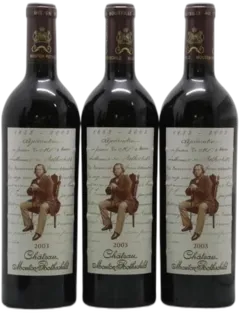 photo du vin Château Mouton Rothschild 1er Grand Cru Classé 2003