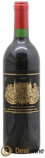 image du vin Chateau Palmer 1990