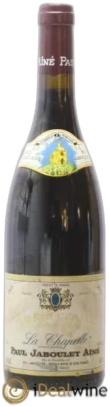 photos du vin Hermitage la Chapelle Paul Jaboulet Ainé 2003