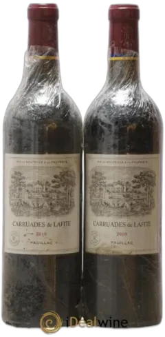 aperçu du vin Carruades de Lafite Rothschild Second Vin 2010