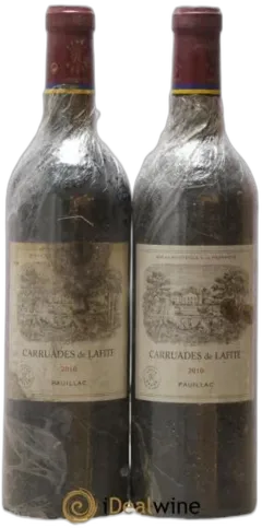 aperçu du vin Carruades de Lafite Rothschild Second Vin 2010